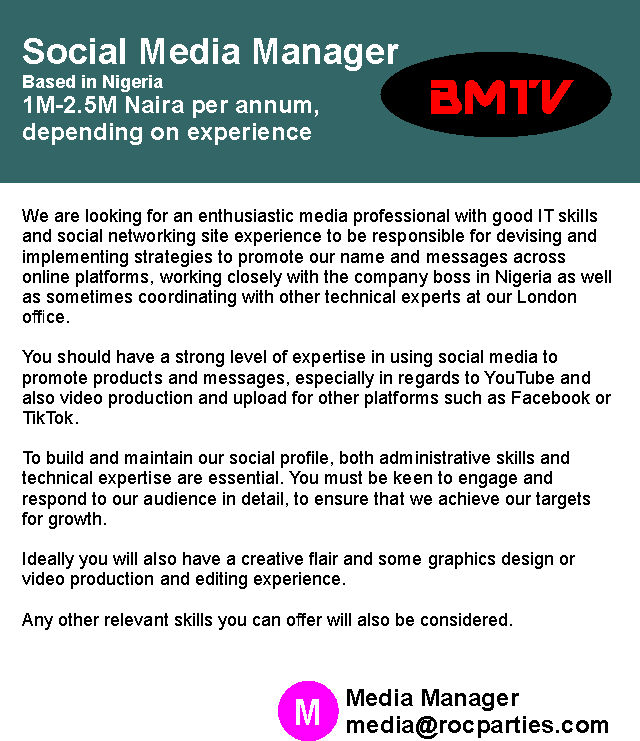Job ad